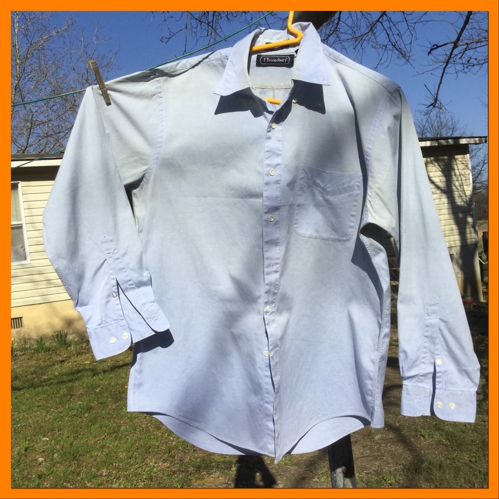 Vtg Dress Shirt, sz 16 32/33